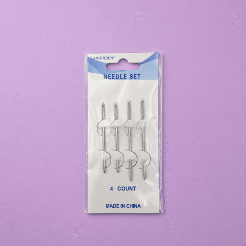 Aiguilles pour fils de macramé et laine