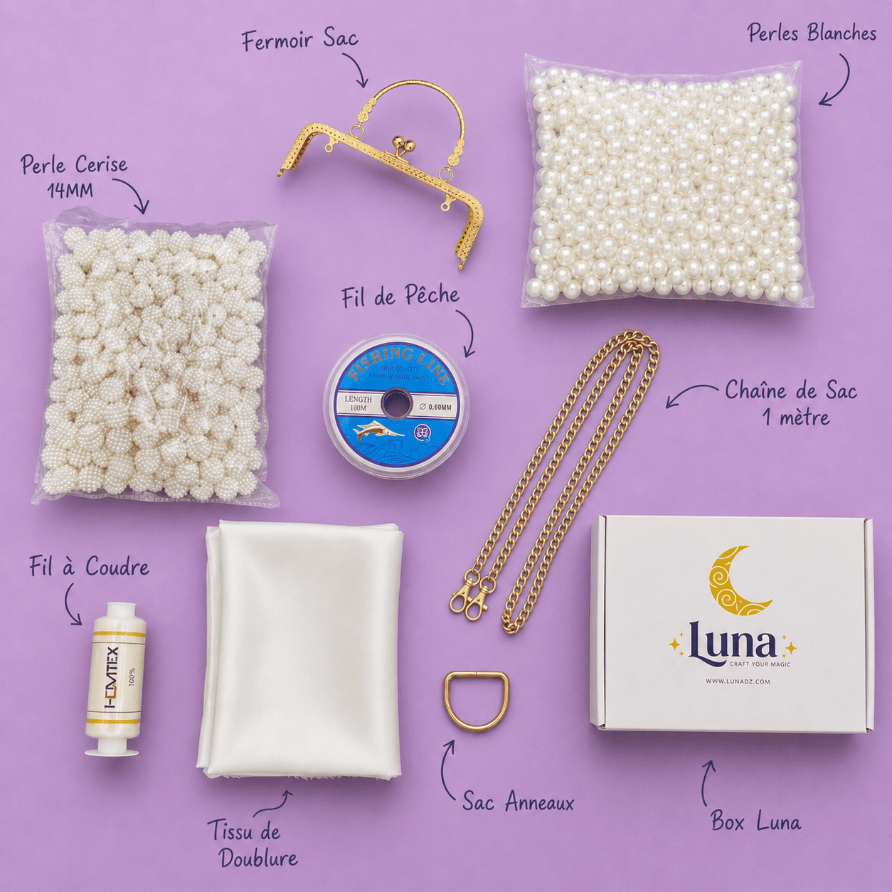 IMG_6581 Kit Luna – Apprenez à créer votre sac en perles – Image 1